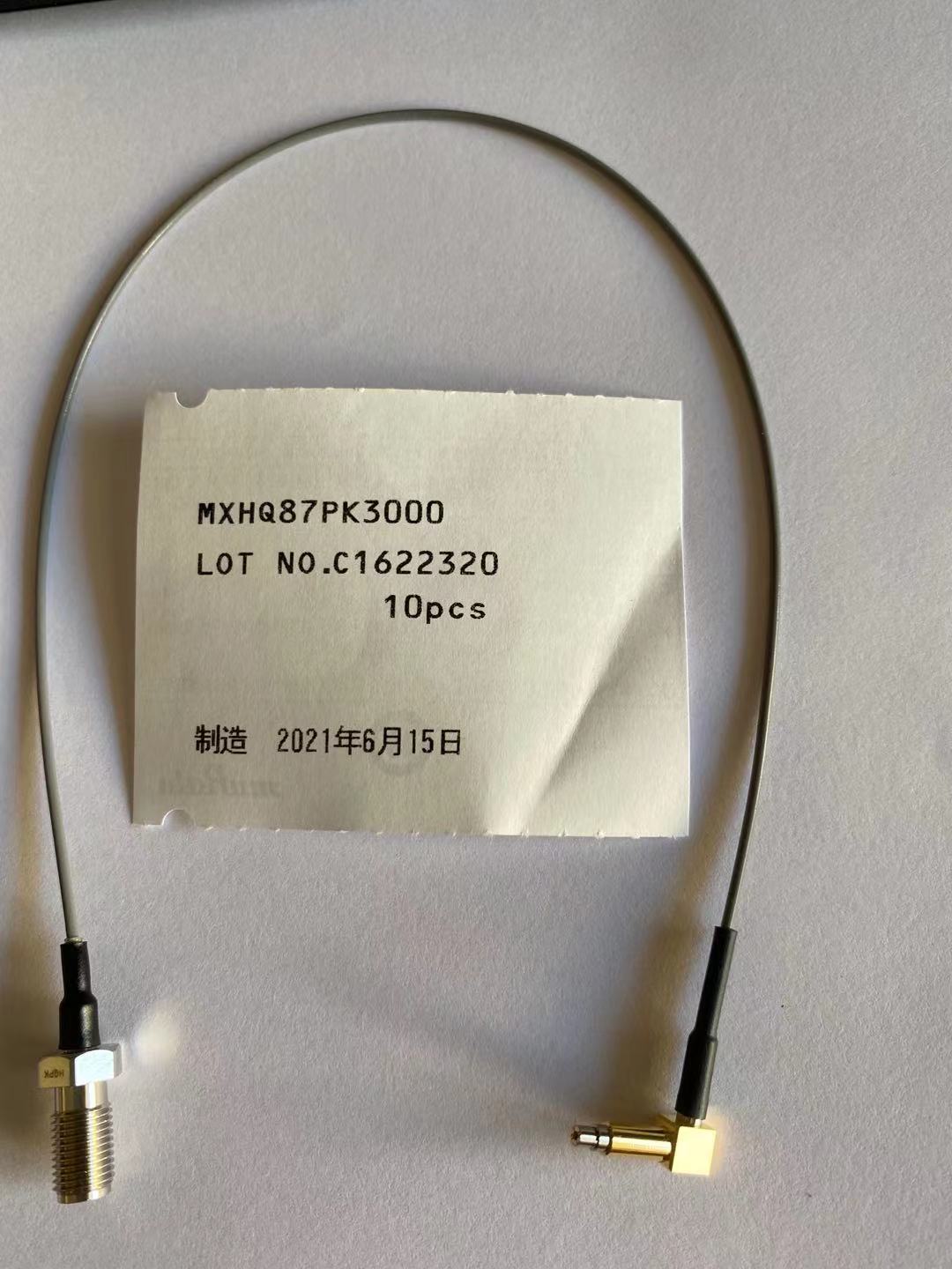 5代射频线 MXHQ87PK3000 村田五代